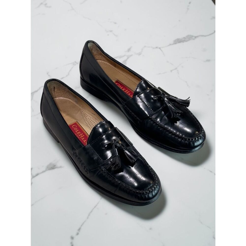 Vintage Cole Haan "City" Tassel Loafers Mens Size 10.5B